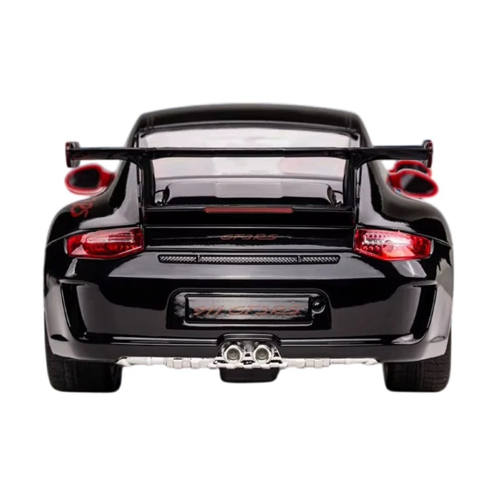Rastar Porsche 911 RS Uzaktan Kumandalı Spor Araba Siyah arka görünümü, etkileyici detaylar ve spor tasarım.