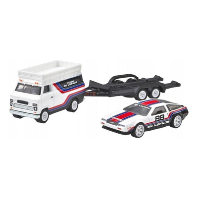 Hot Wheels Premium Team Transport JBM35 Dmc Delorean