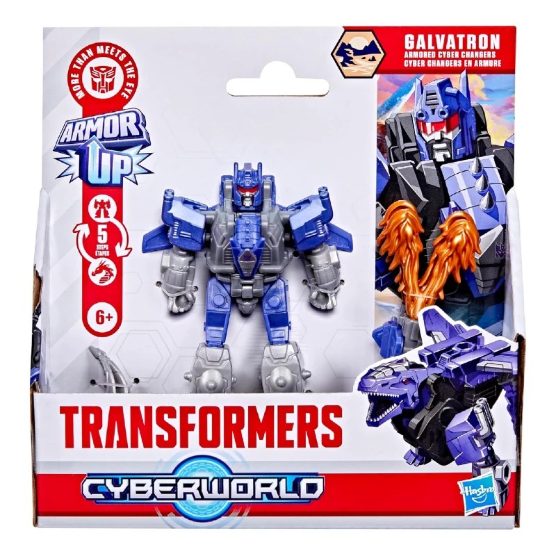 Transformers Cyberworld Armored Cyber Change Galvatron