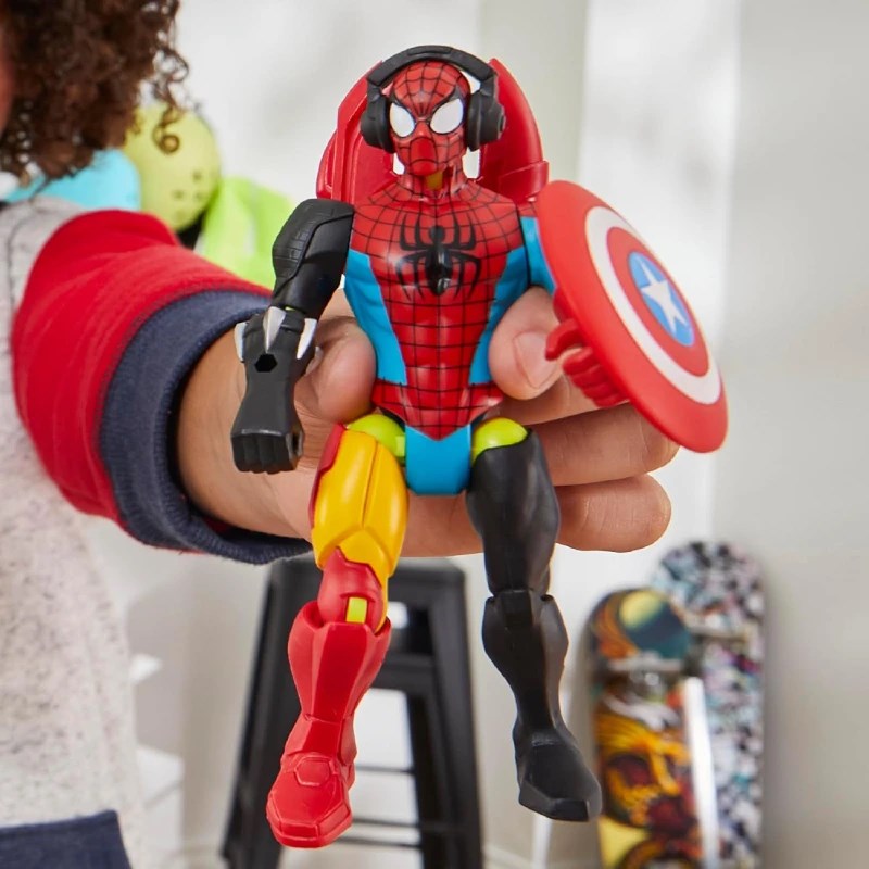 MixMashers Marvel Spider-Man Figür Spiderman