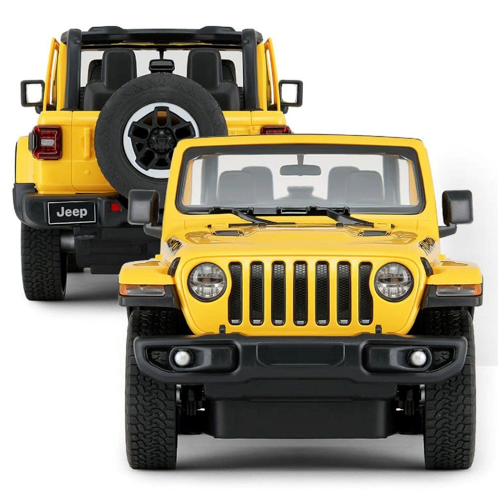 Rastar Jeep Wrangler Rubicon Uzaktan Kumandalı Araba Sarı