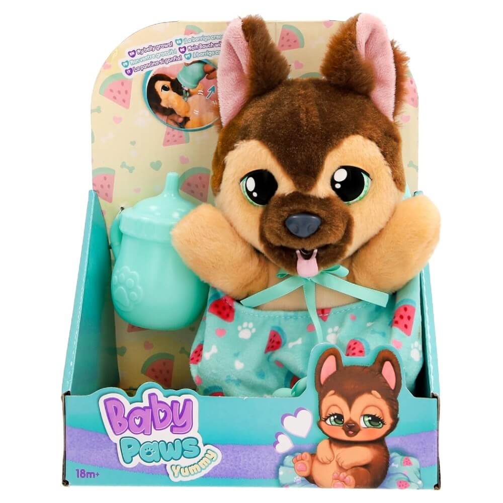 Baby Paws Yummy German Shepherd 18 Cm Pelüş