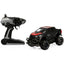 Crazon 4x4 Crazy Off-Road Uzaktan Kumandalı Araba Siyah Kırmızı ve uzaktan kumanda görüntüsü.