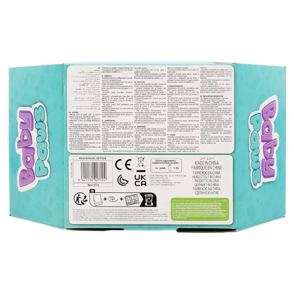 Baby Paws Sesli Tavşan 20 Cm Pelüş