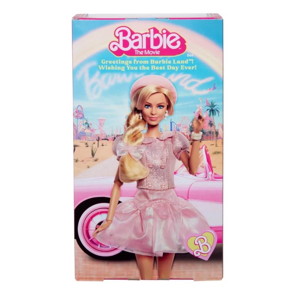 Barbie Film Serisi Pembe Bereli Barbie Bebek