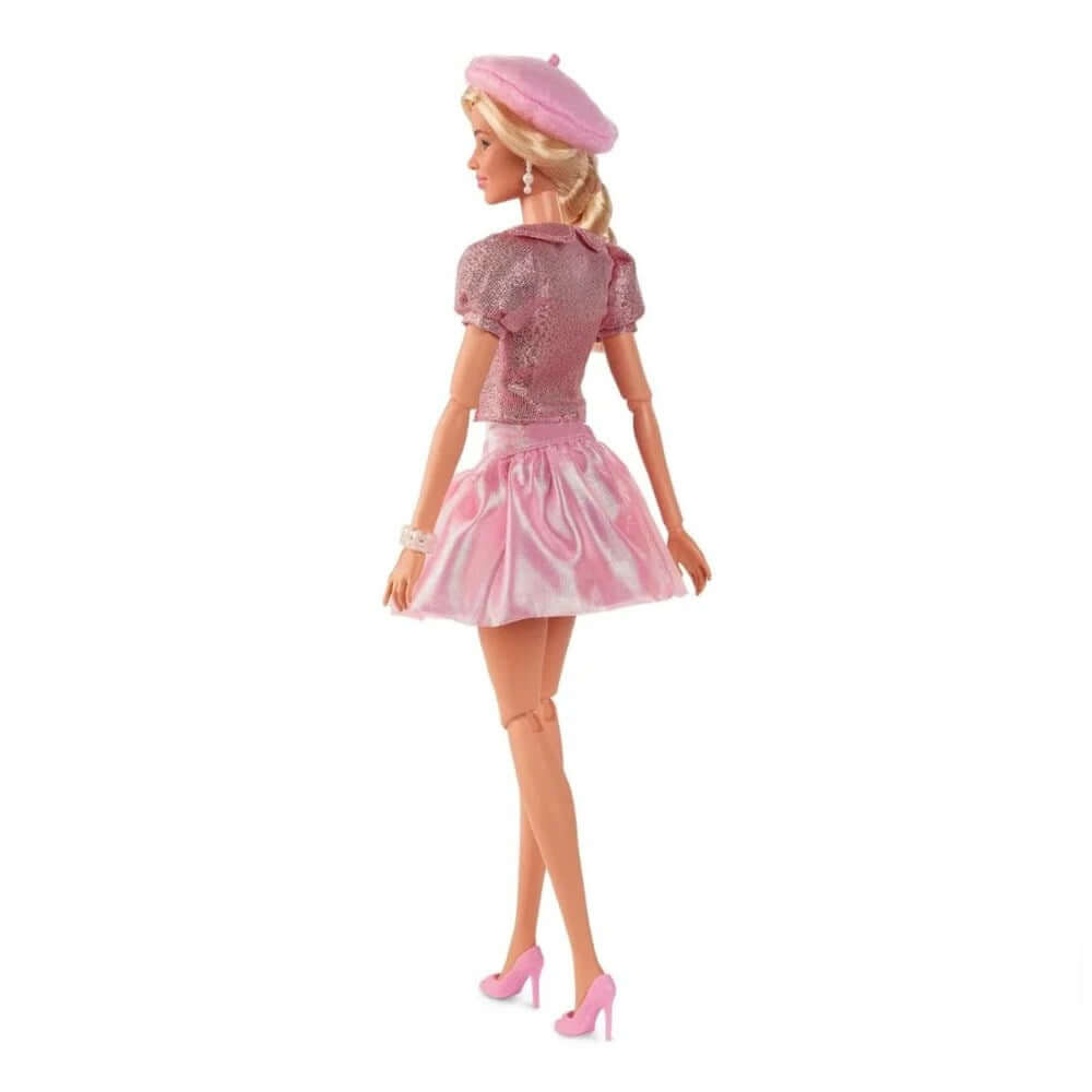 Barbie Film Serisi Pembe Bereli Barbie Bebek