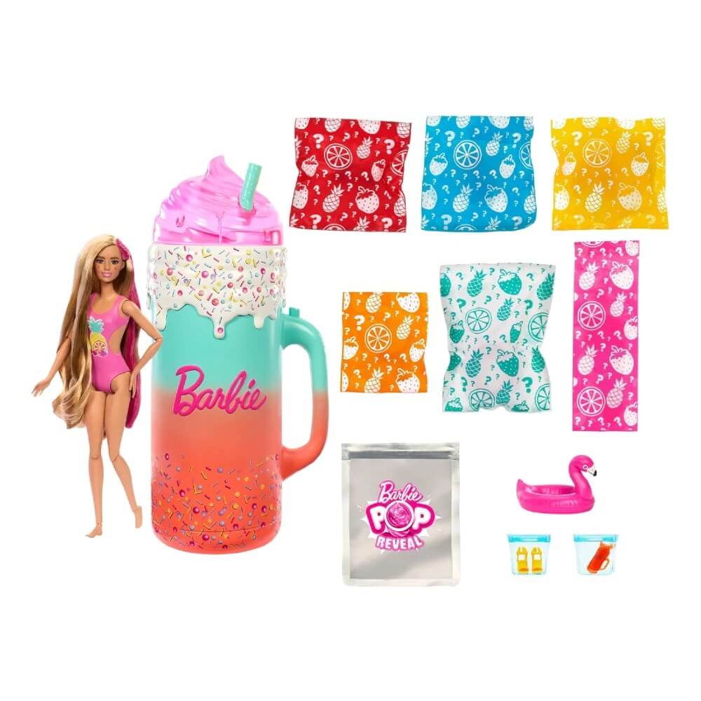 Barbie Pop Reveal Sürprizli Bardak Oyun Seti