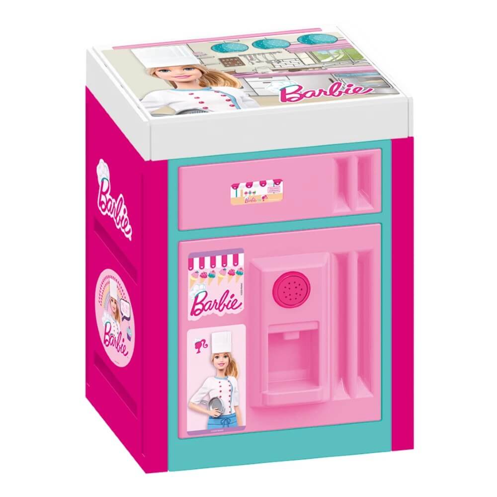 Barbie Sesli Büyük Buzdolabı Makinesi