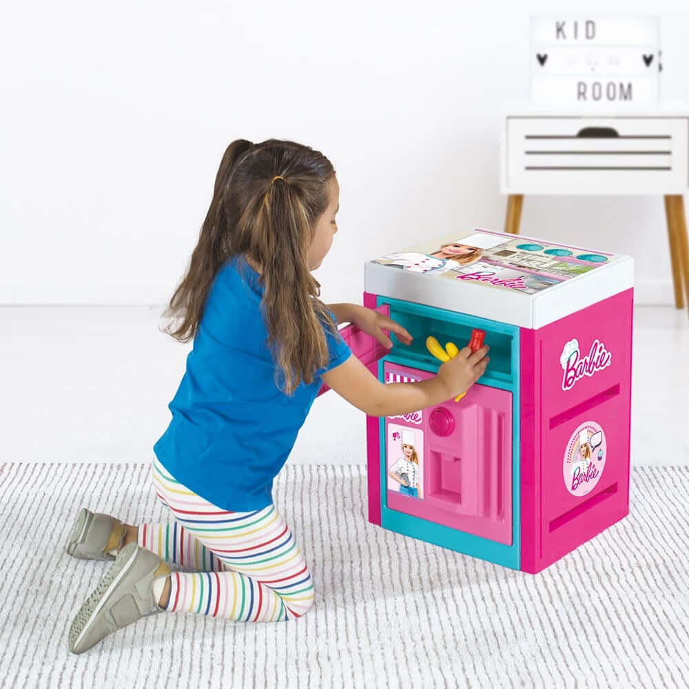 Barbie Sesli Büyük Buzdolabı Makinesi