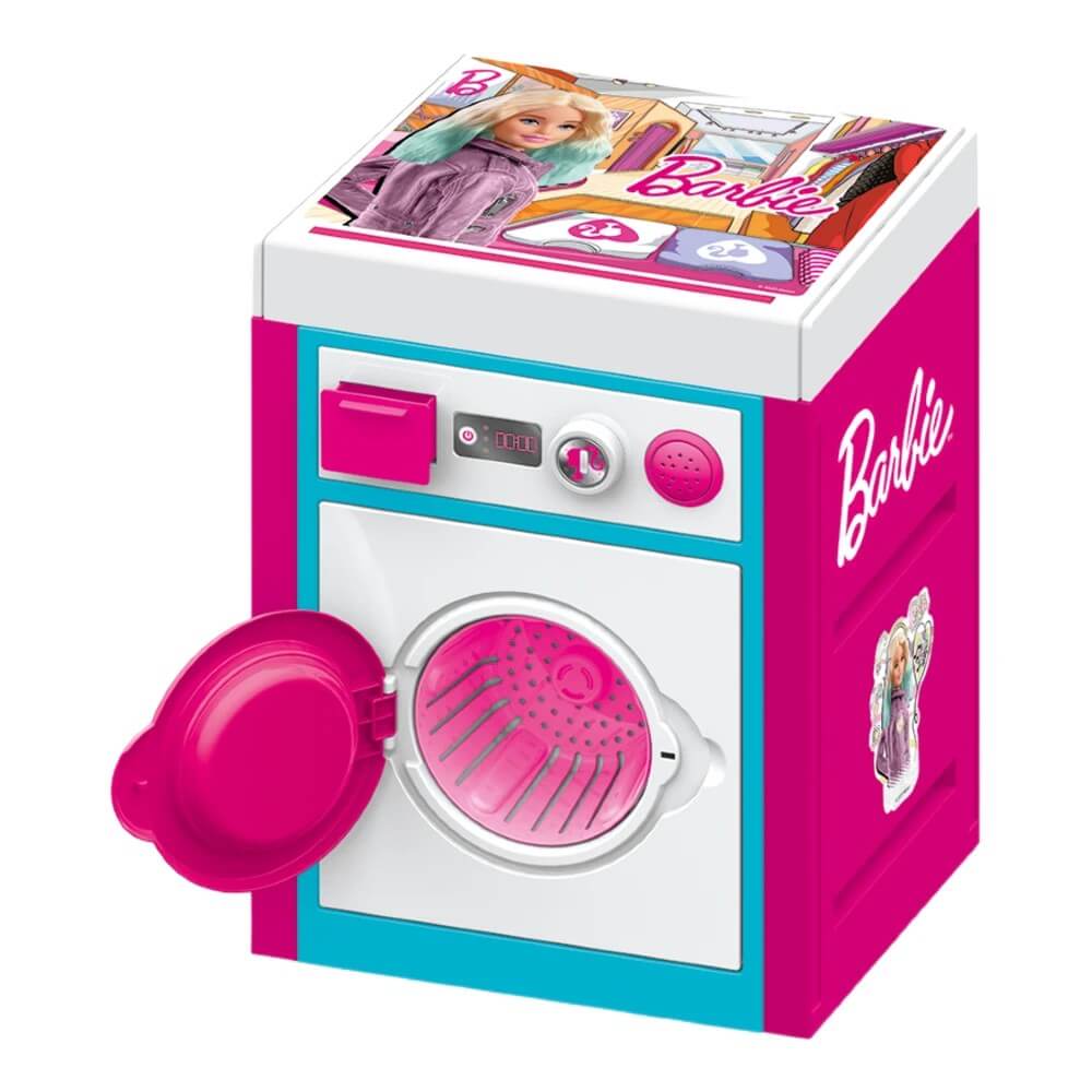 Barbie Sesli Büyük Çamaşır Makinesi
