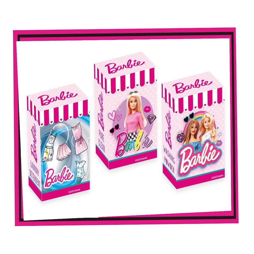 Barbie Sesli Büyük Çamaşır Makinesi