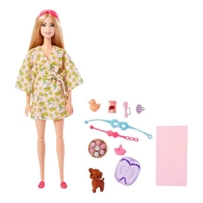 Barbie Spa Günü Bebekleri Sarışın