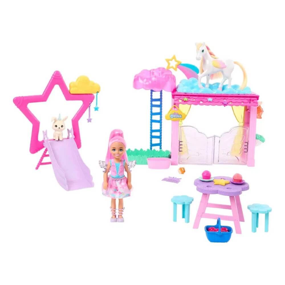 Barbie a Touch of Magic Chelsea ve Pegasus Oyun Seti