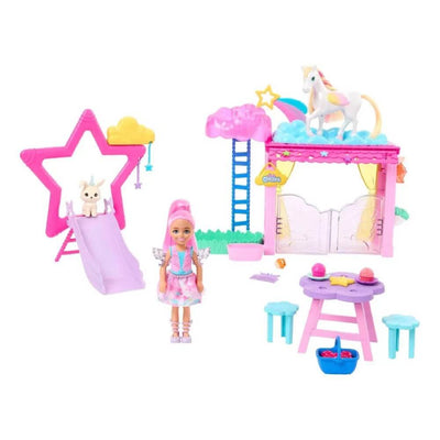 Barbie a Touch of Magic Chelsea ve Pegasus Oyun Seti