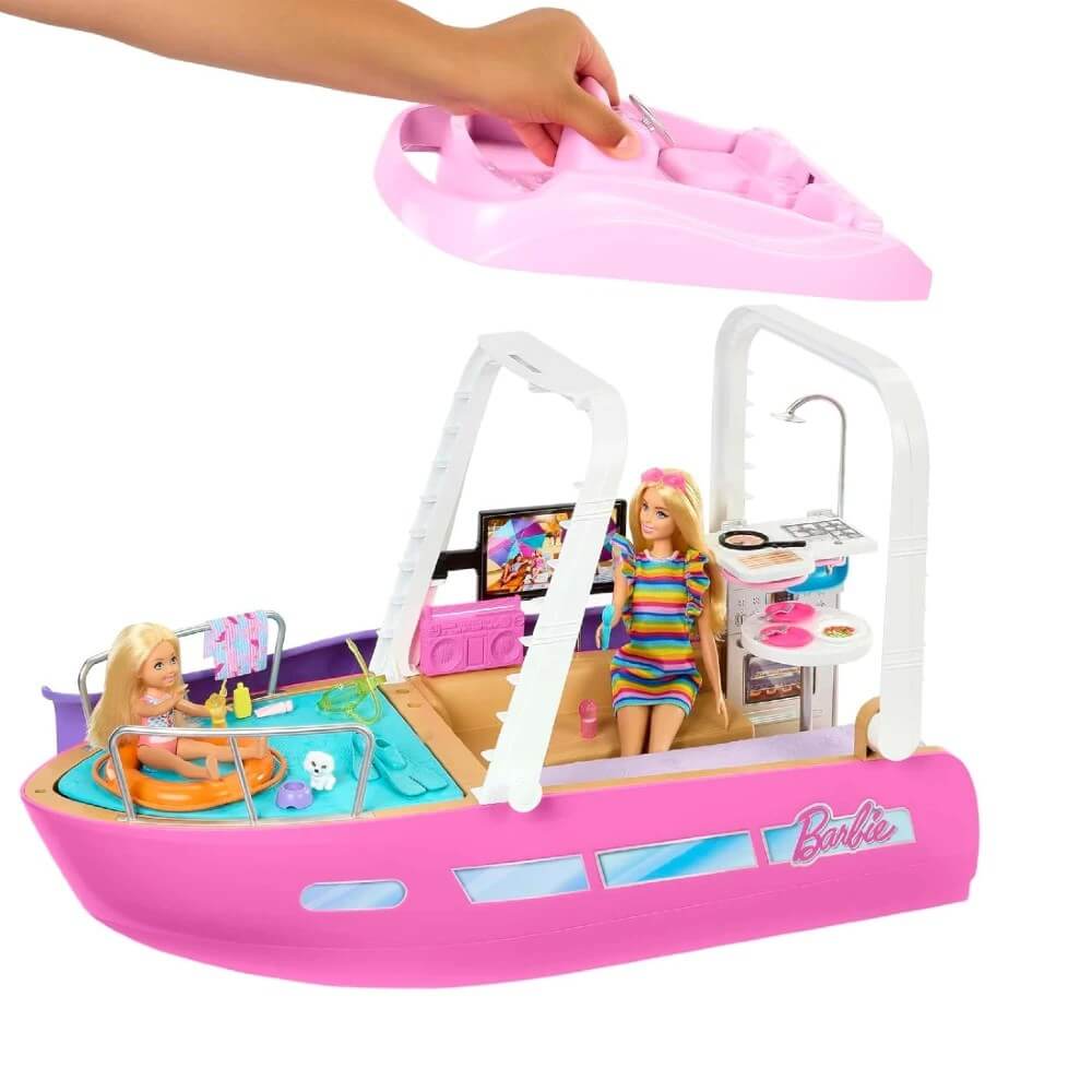 Barbie'nin Rüya Teknesi Havuzlu HJV37
