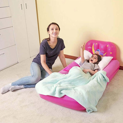 Bestway Fisher Price Çocuk Yatağı 132 x 76 x 46 Cm Pembe 