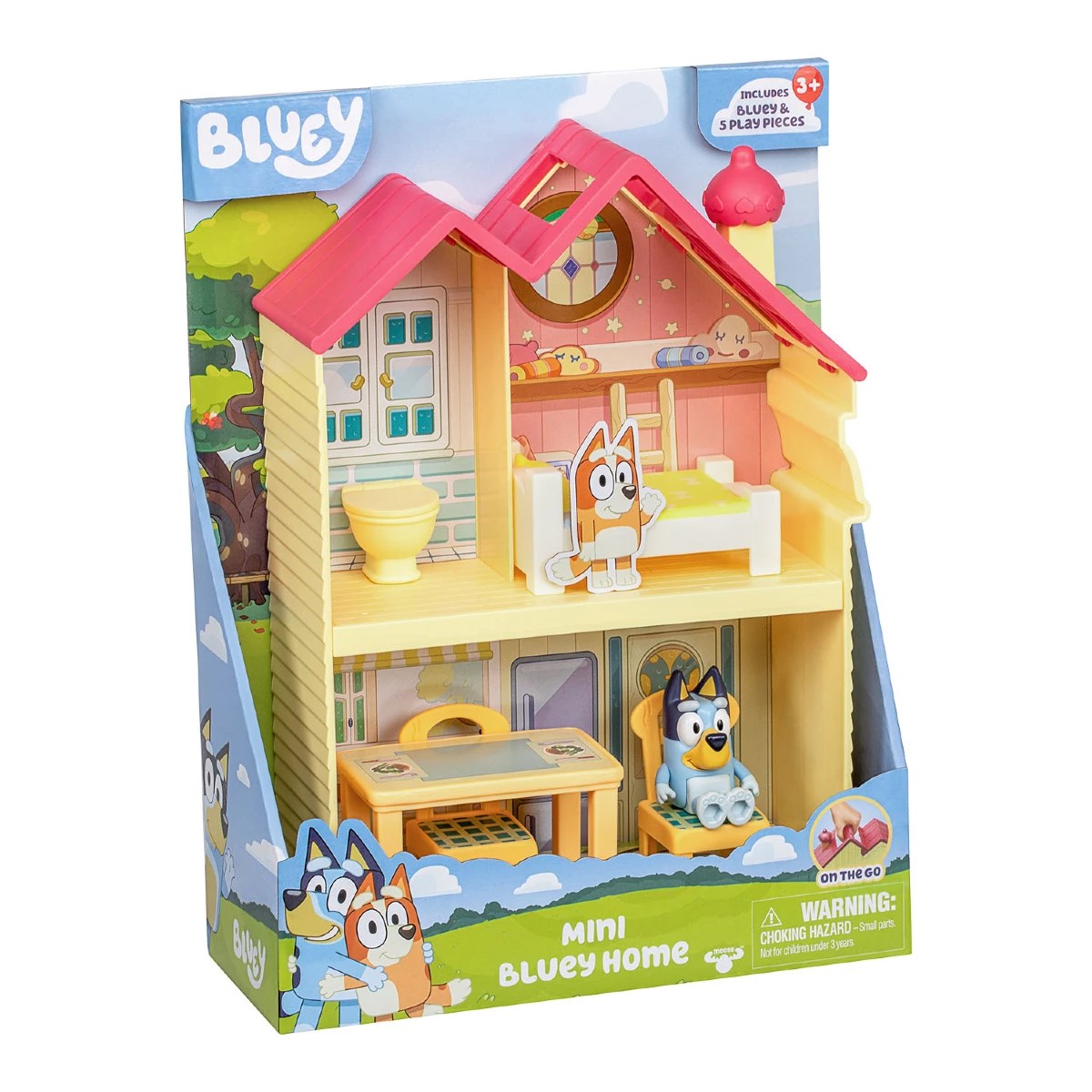 Bluey Mini Ev ve Figür Oyun Seti 17614