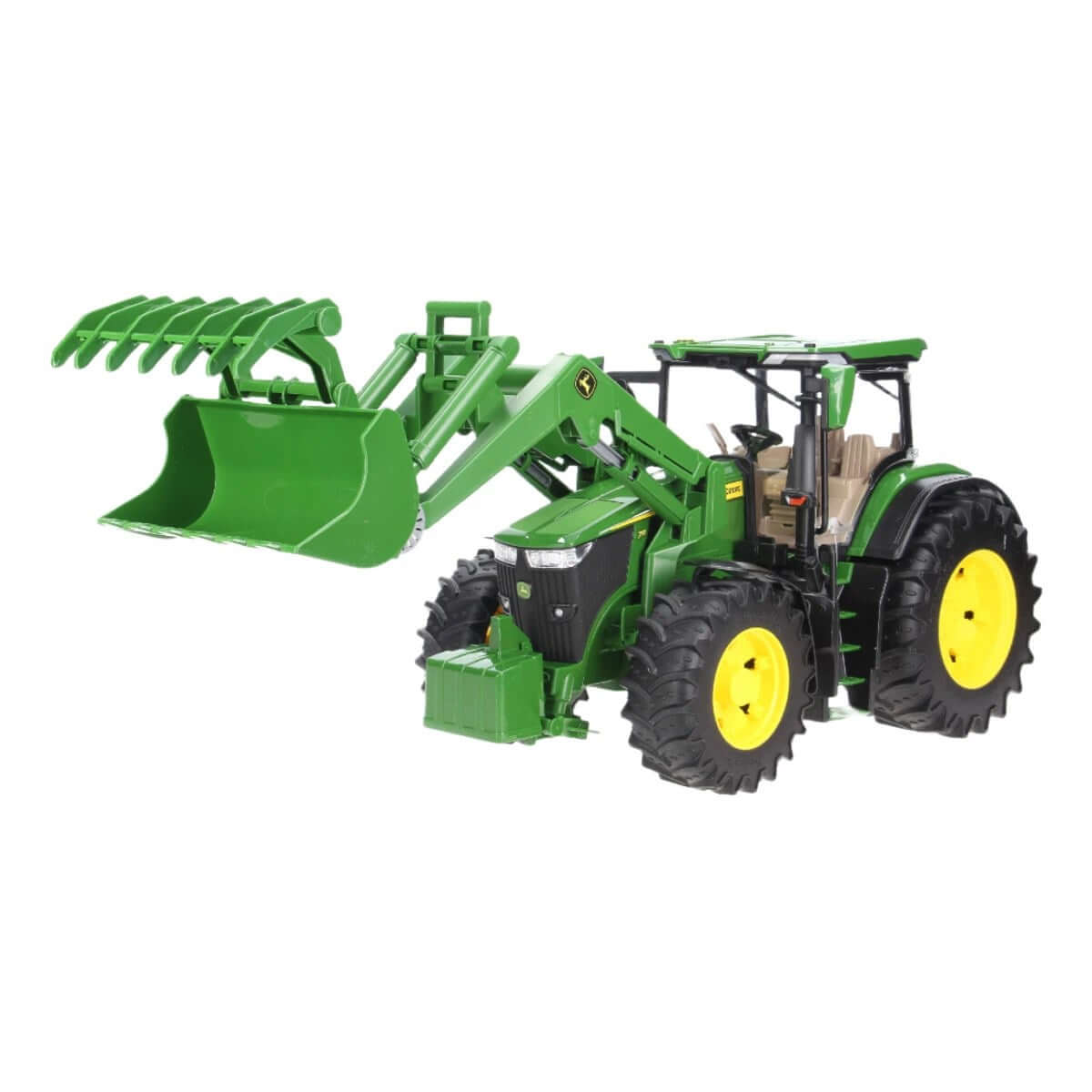 Bruder John Deere 7R 350 Kepçeli Traktör ve Römork BR03155