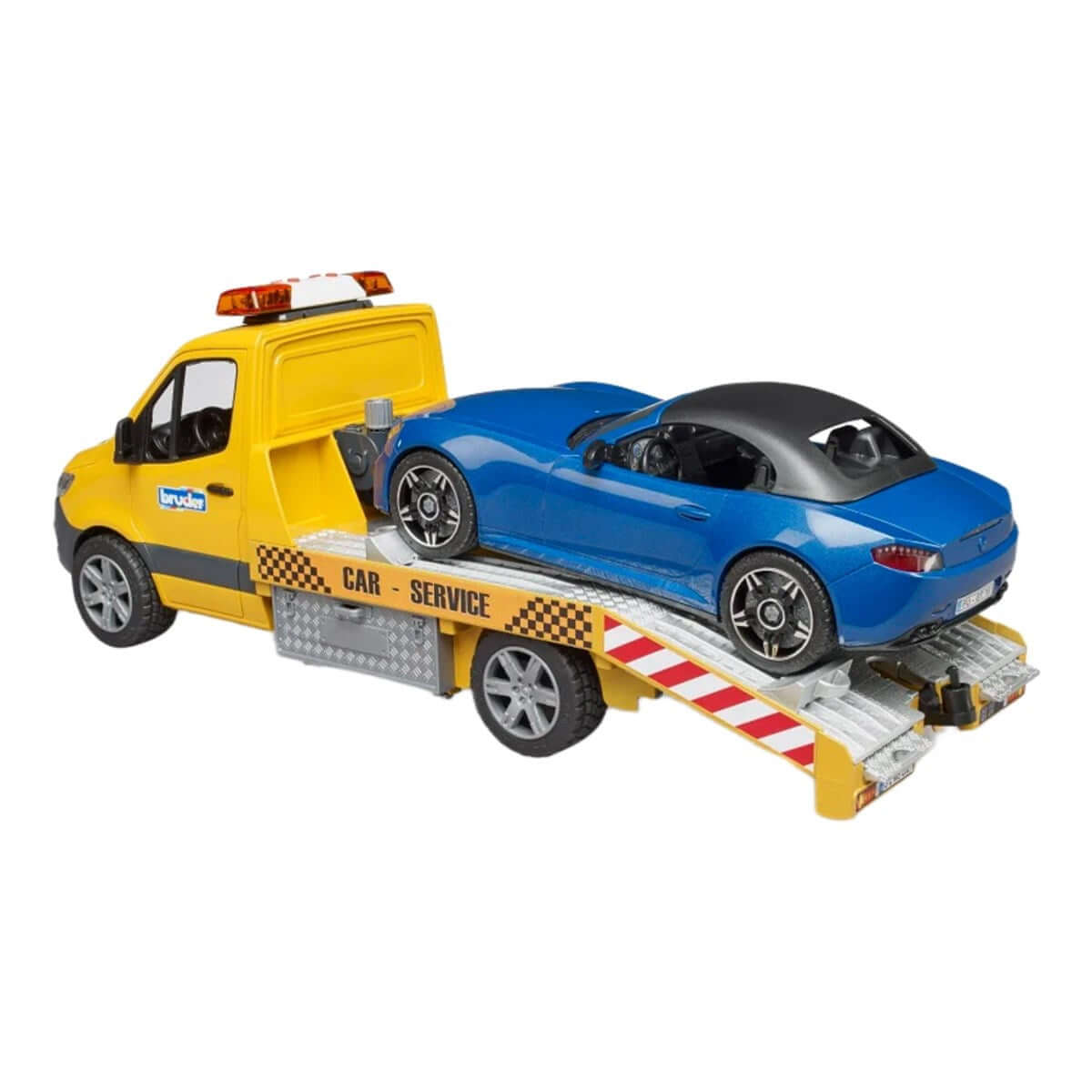 Bruder MB Sprinter Araba Çekici ve Roadster Araba BR02675