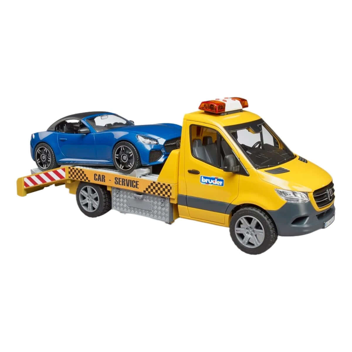 Bruder MB Sprinter Araba Çekici ve Roadster Araba BR02675