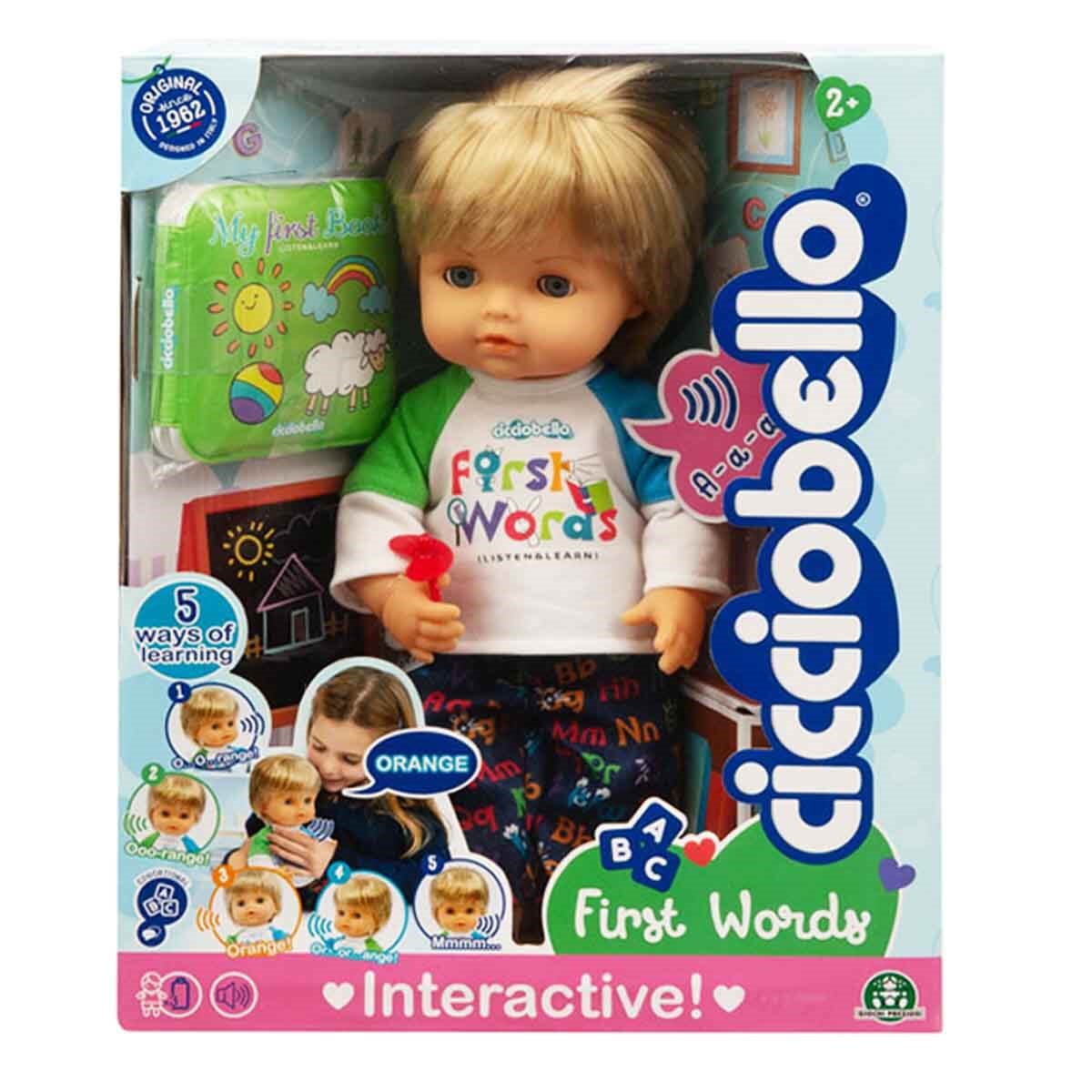 Cicciobello Sesli İlk Kelimelerim Bebek CCBF0000