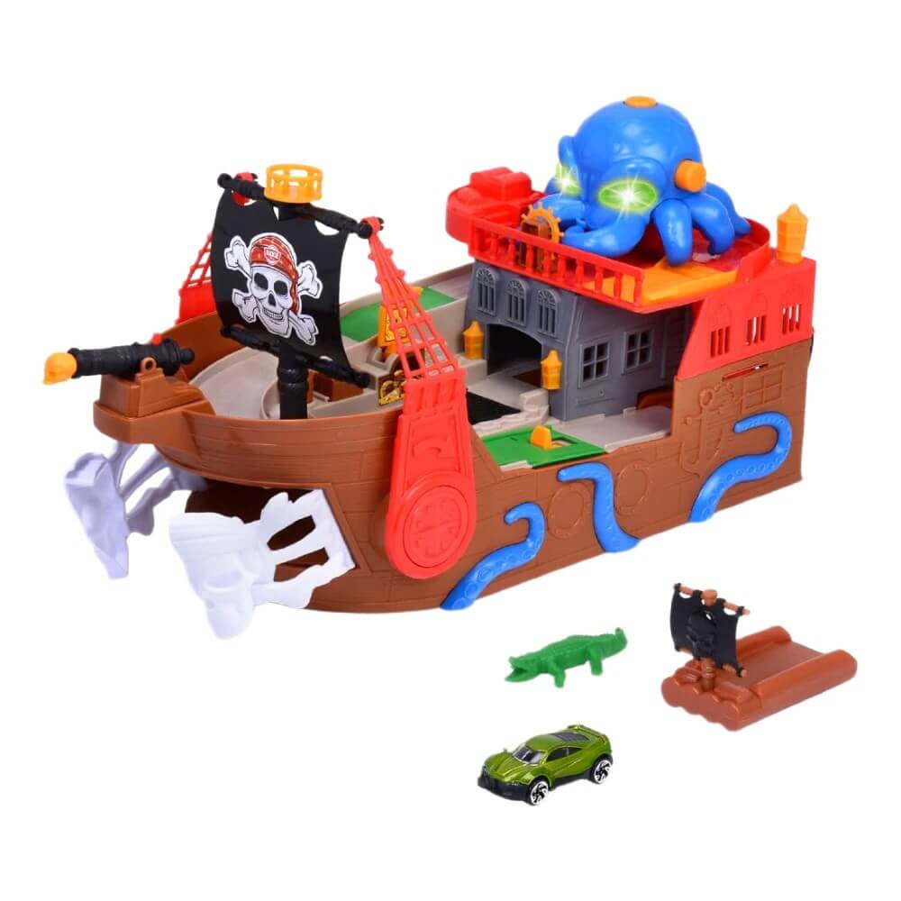 Dickie Sesli ve Işıklı Korsan Gemisi Oyun Seti