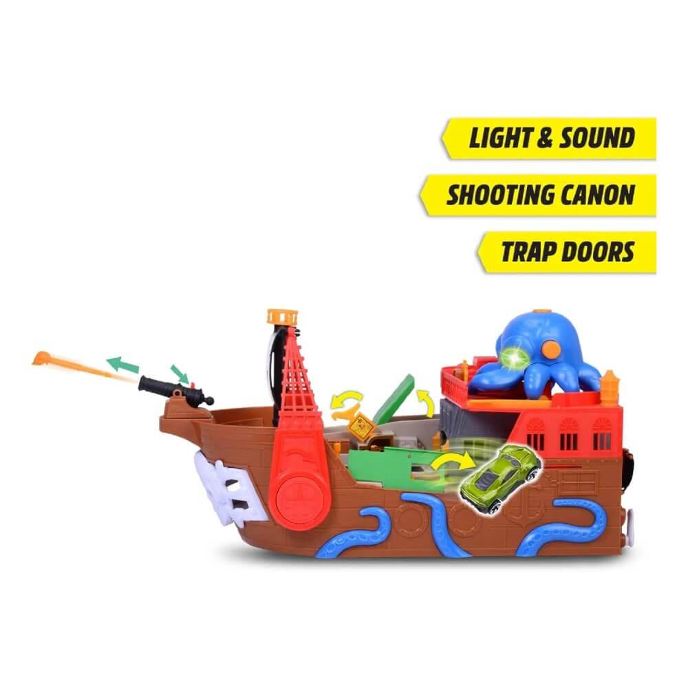 Dickie Sesli ve Işıklı Korsan Gemisi Oyun Seti