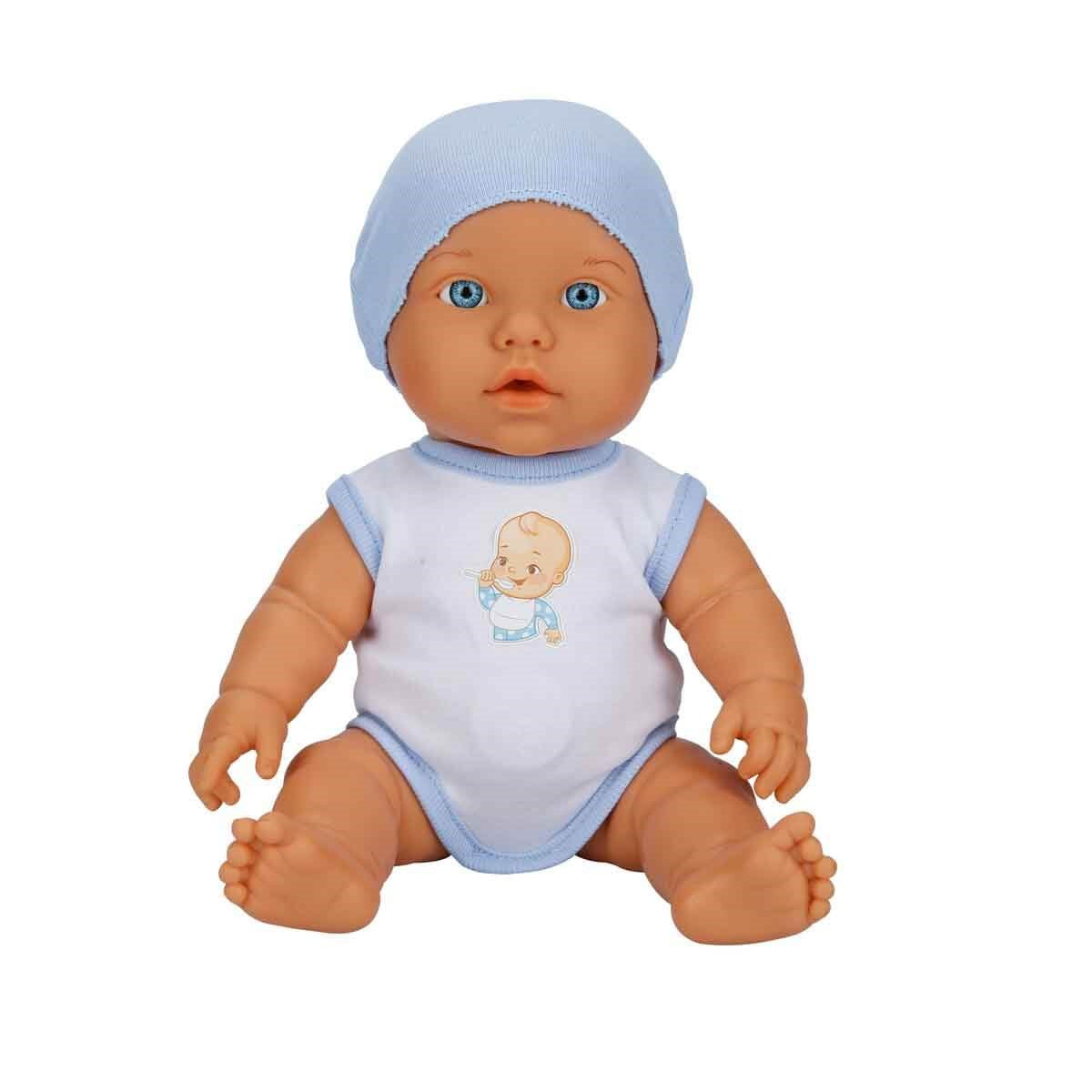 Dollz n More Bebelou Sesli Care Time Oyun Seti 32 Cm Mavi