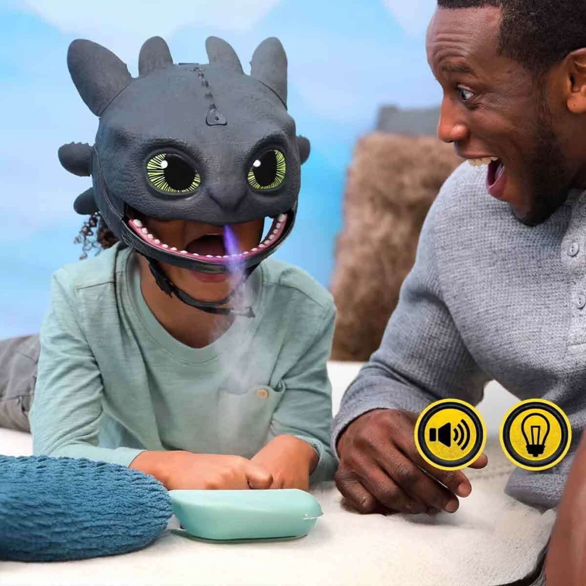 Ejderhanı Nasıl Eğitirsin Sesli Ve Işıklı Maske Toothless