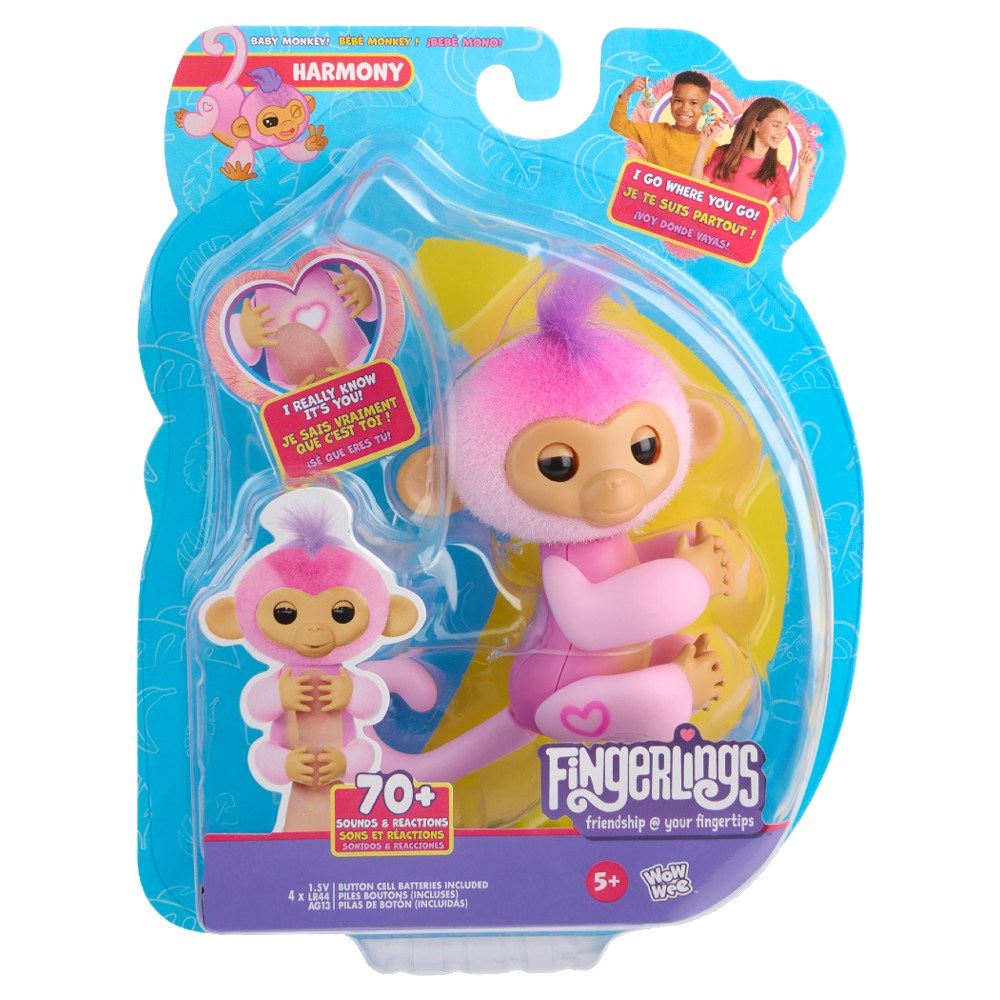 Fingerlings İnteraktif Maymun Harmony FNG13000