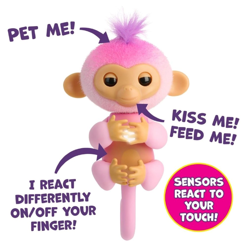 Fingerlings İnteraktif Maymun Harmony FNG13000