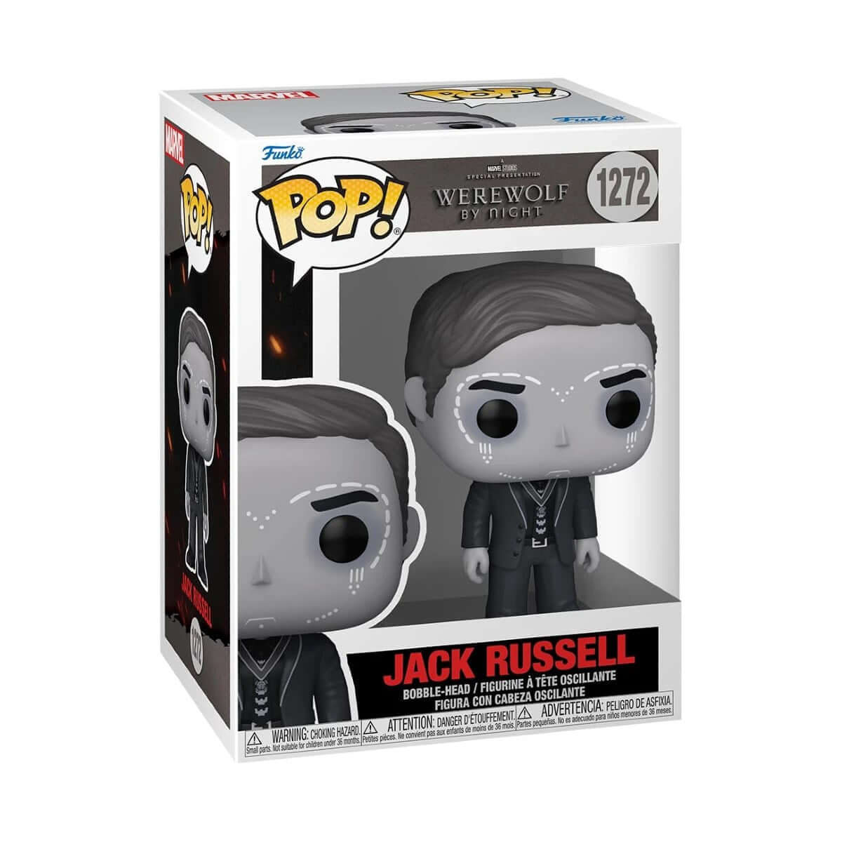 Funko Pop Marvel Werewolf By Night Jack Russell