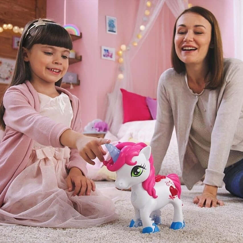 Giocheria Gio Baby Konuşan Sevimli Unicorn Lilly