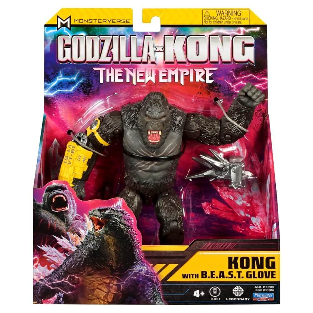 Godzilla x Kong Aksiyon Figürü 15 Cm Kong B.E.A.S.T. Glove