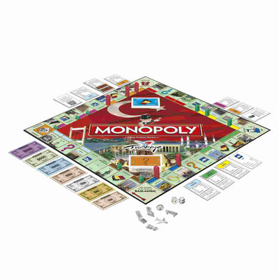 Hasbro Gaming Monopoly Türkiye Emlak Ticareti Oyunu