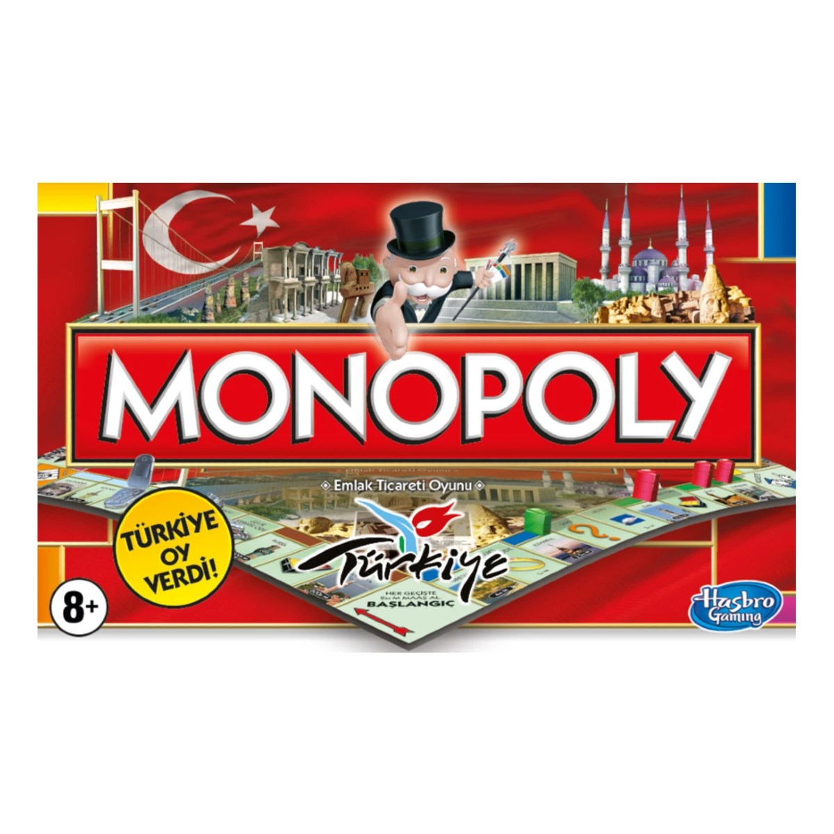 Hasbro Gaming Monopoly Türkiye Emlak Ticareti Oyunu