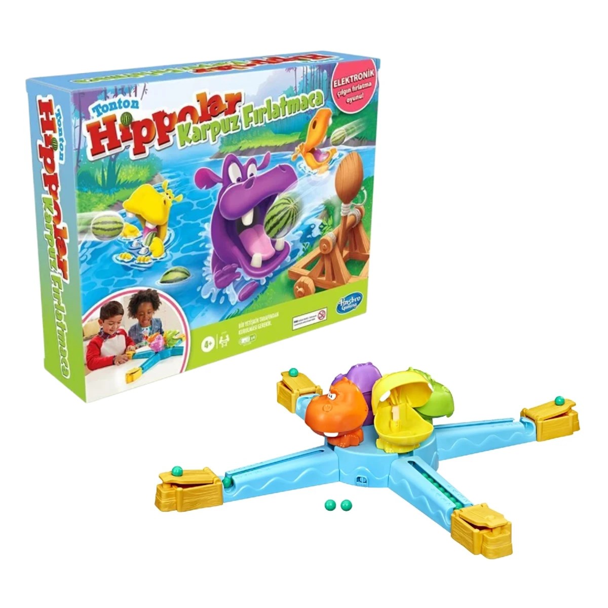 Hasbro Gaming Tonton Hippolar Karpuz Fırlatmaca E9707