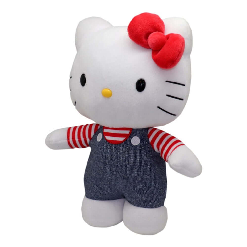 Hello Kitty Pelüş 30 Cm Blue Denim Overall