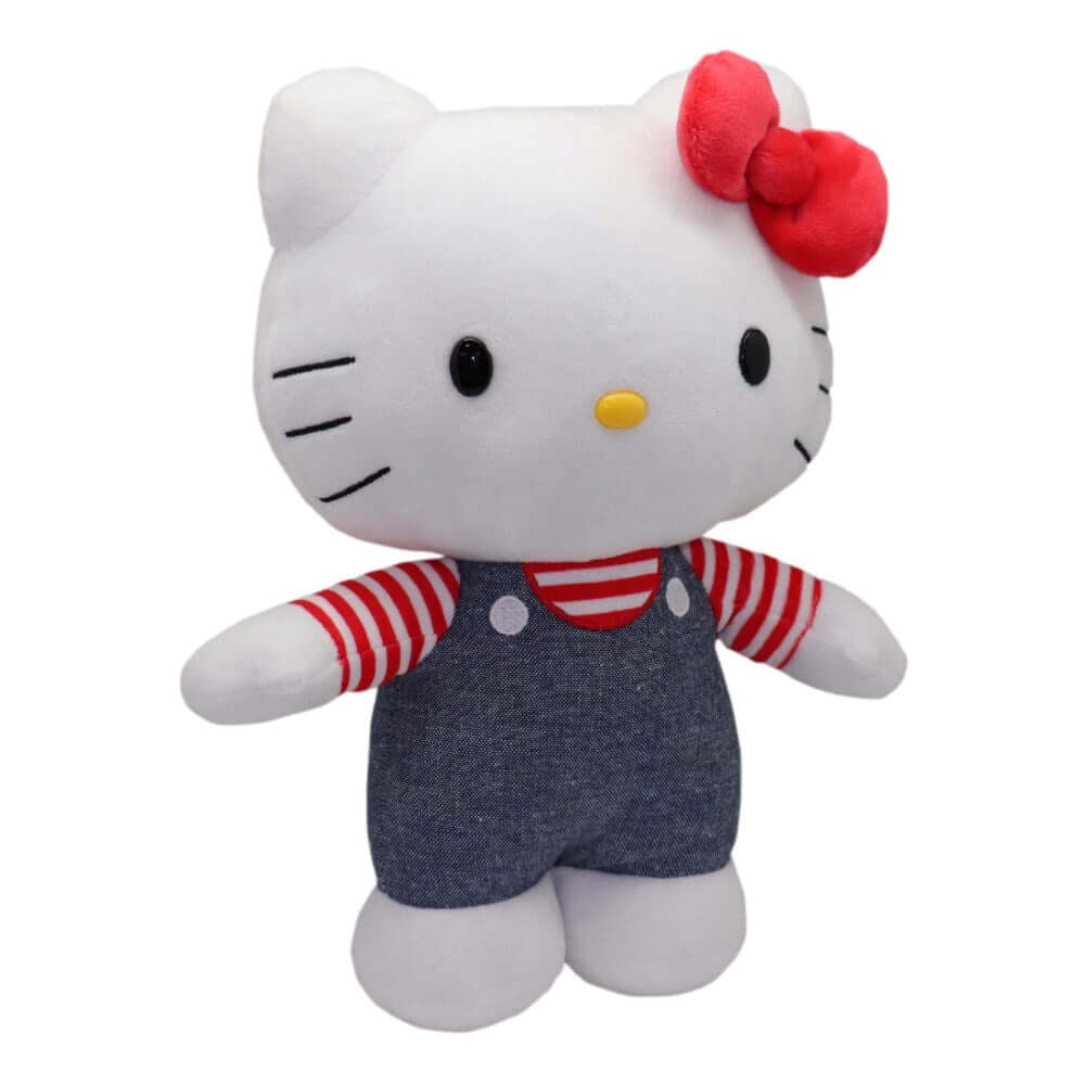 Hello Kitty Pelüş 30 Cm Blue Denim Overall