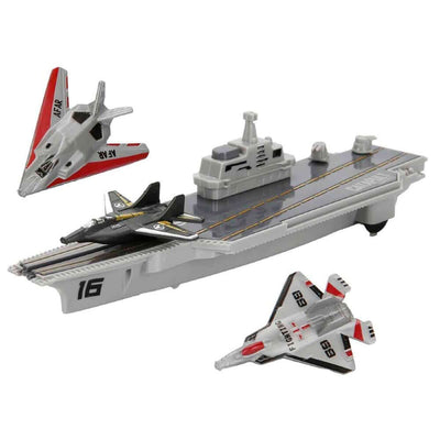 Hero Combat Asker Oyun Seti Jet Uçak Gemisi 4 Parça