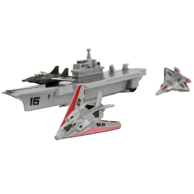 Hero Combat Asker Oyun Seti Jet Uçak Gemisi 4 Parça