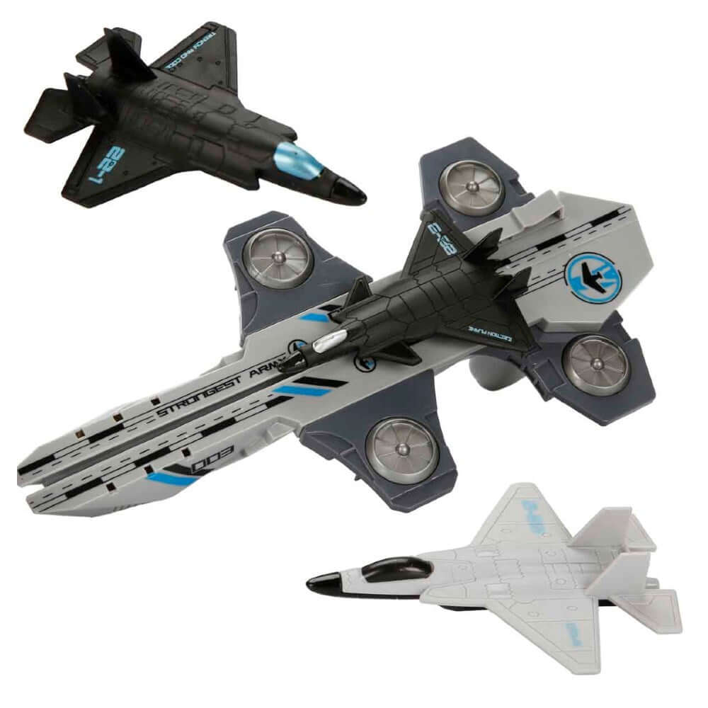 Hero Combat Asker Oyun Seti Uçak Taşıyıcı Fırlatıcı 8 Parça