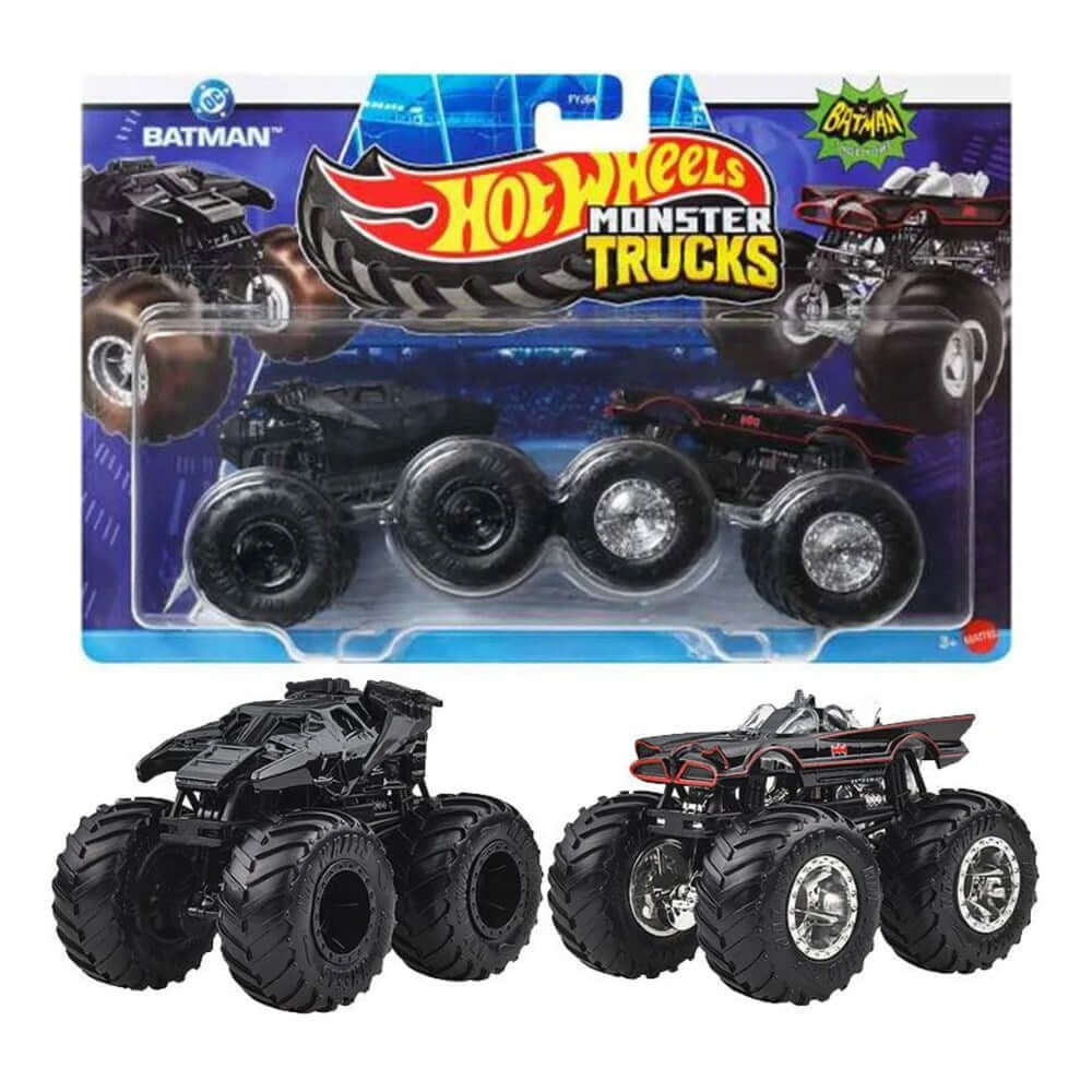 Hot Wheels Monster Trucks 2'li Arabalar JCC80 DC Batman & Tv Series