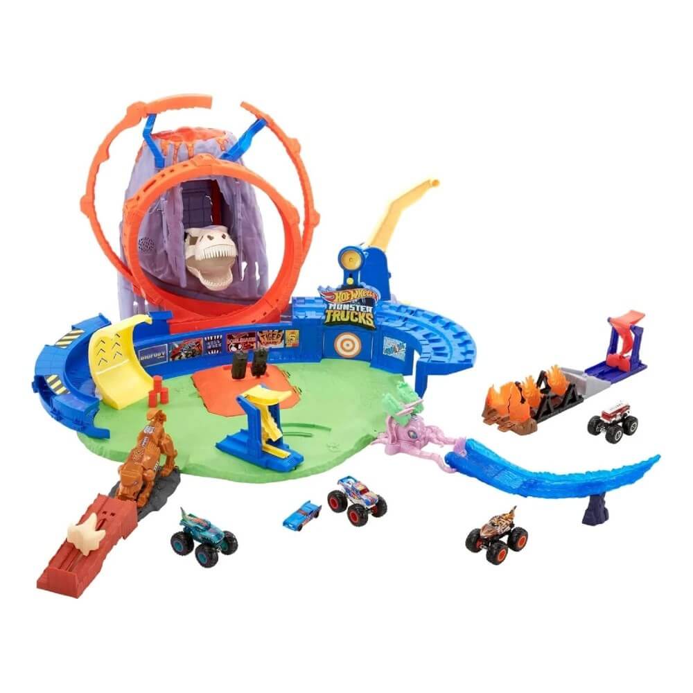 Hot Wheels Monster Trucks Volkanik Alanda Macera Oyun Seti