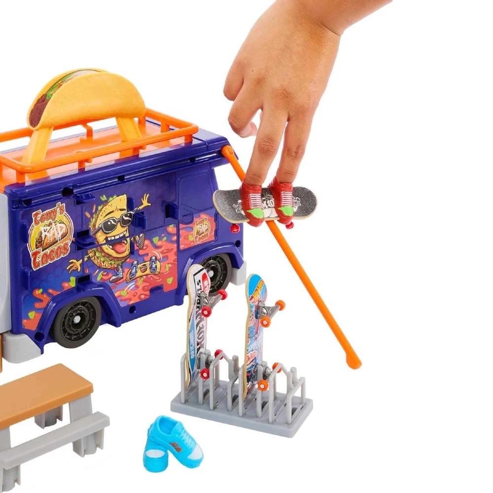 Hot Wheels Skate Taco Arabası Oyun Seti