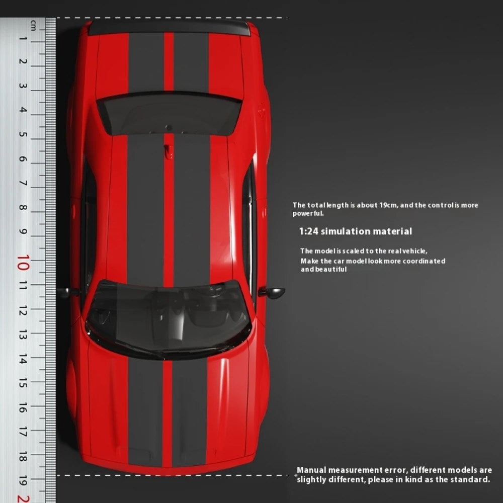 Hstar Uzaktan Kumandalı Işıklı Drift Arabası Supra Kırmızı