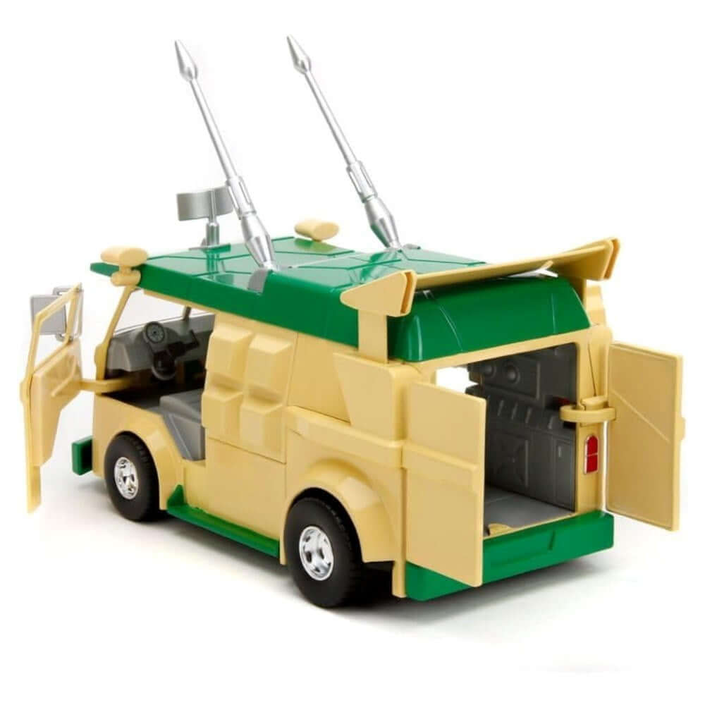 Jada Ninja Kaplumbağalar Donatello Party Wagon Araç ve Figür