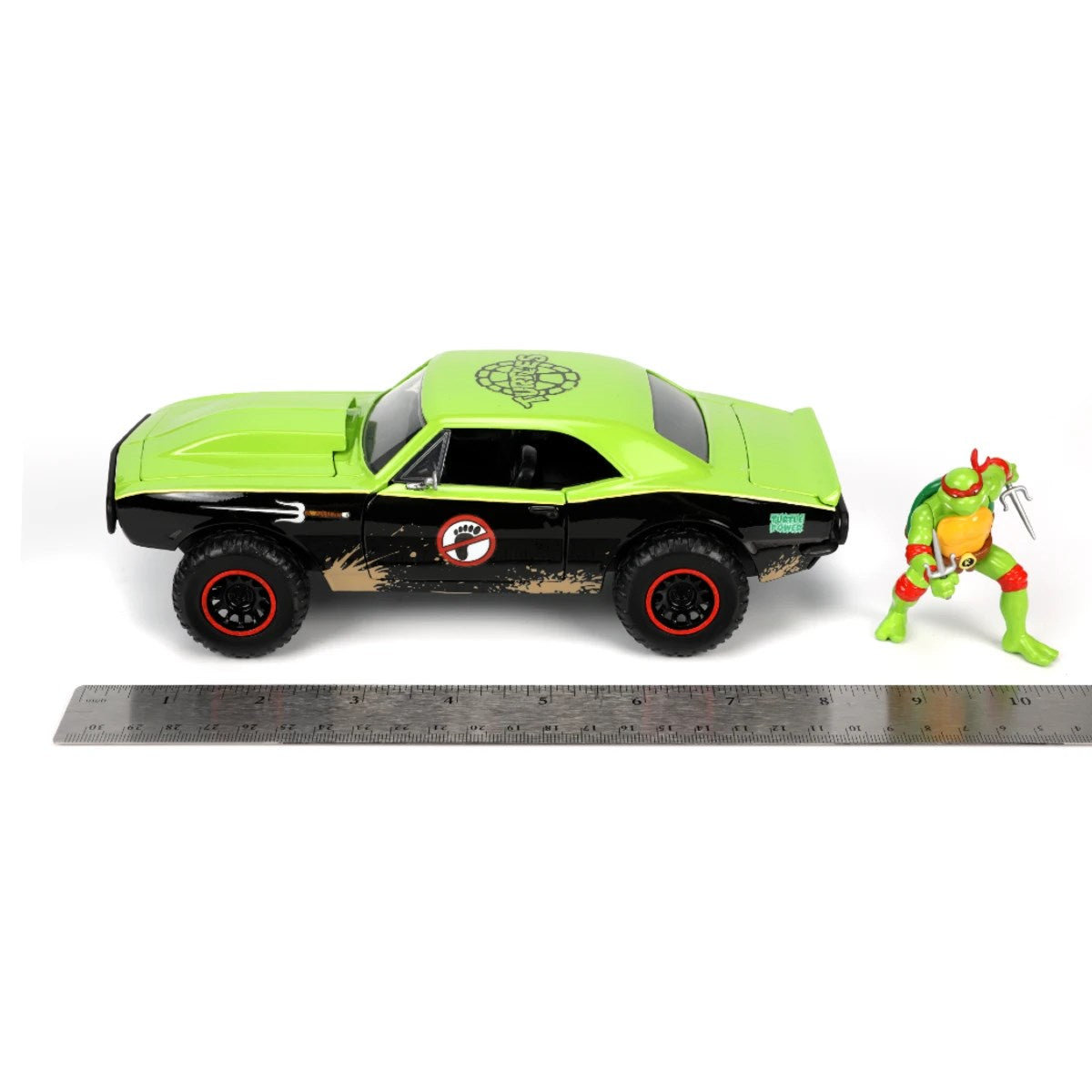 Jada Ninja Kaplumbağalar Raphael Chevy Camaro Figür ve Araç