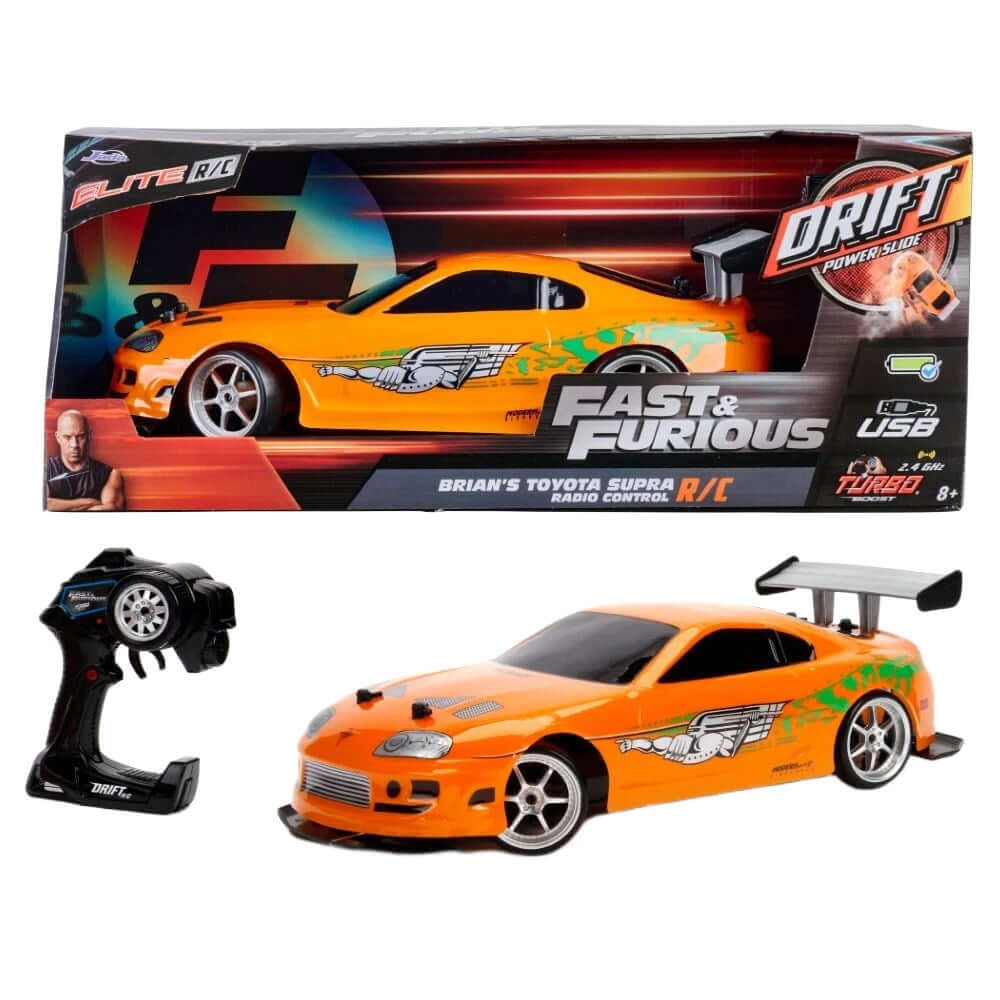 Jada RC Fast & Furious Brian's 1995 Toyota Supra MK4 Drift