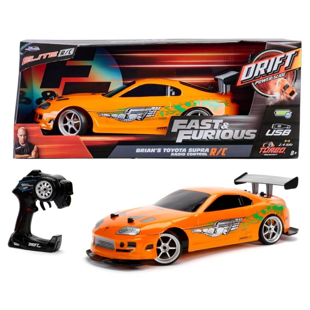 Jada RC Fast & Furious Brian's 1995 Toyota Supra MK4 Drift